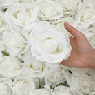 Colorful rose flower heads for DIY handmade accessories
