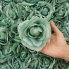 Premium silk flower heads for wedding and celebration decor