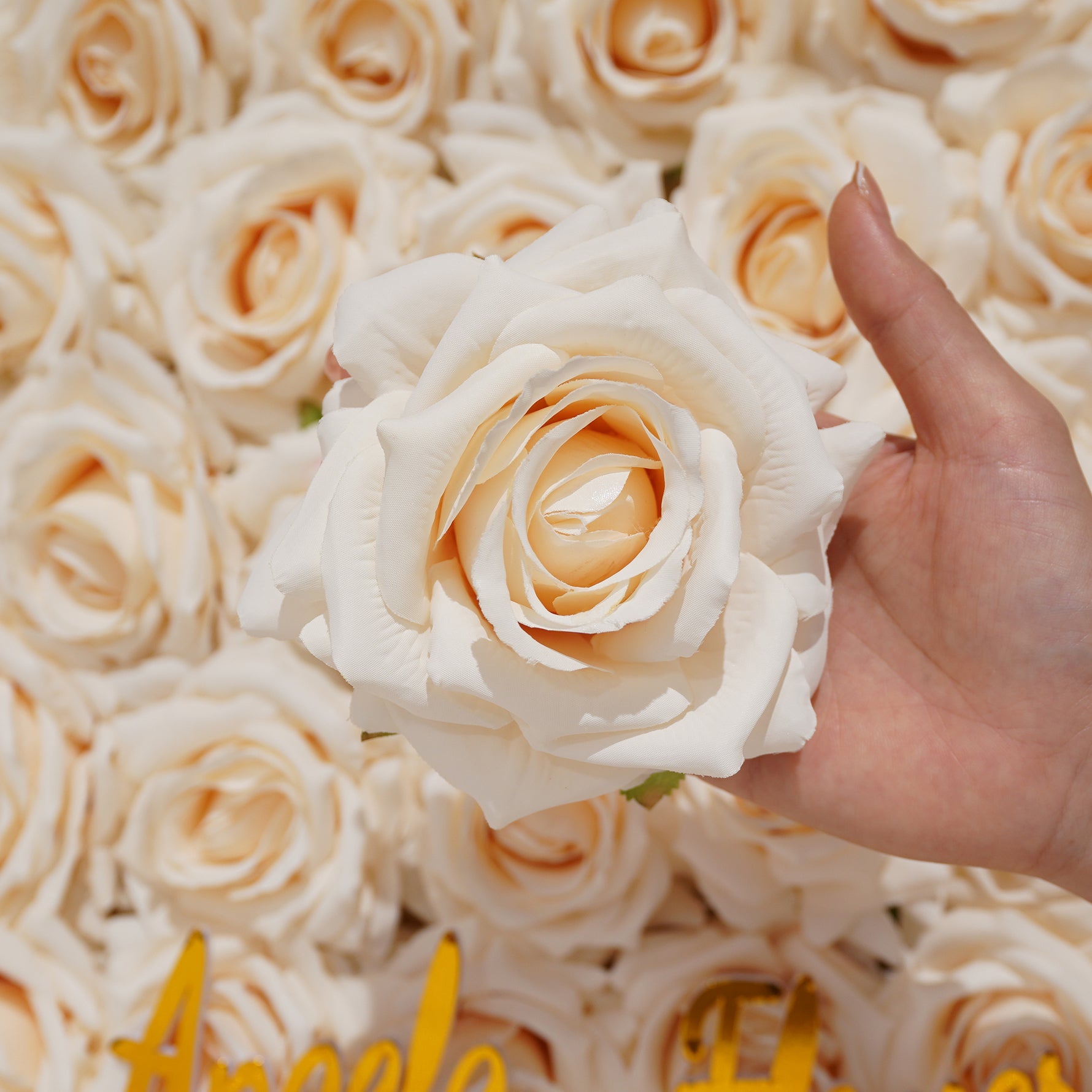 assorted‑burgundy‑blush‑artificial‑rose‑blooms‑tray‑display‑shot