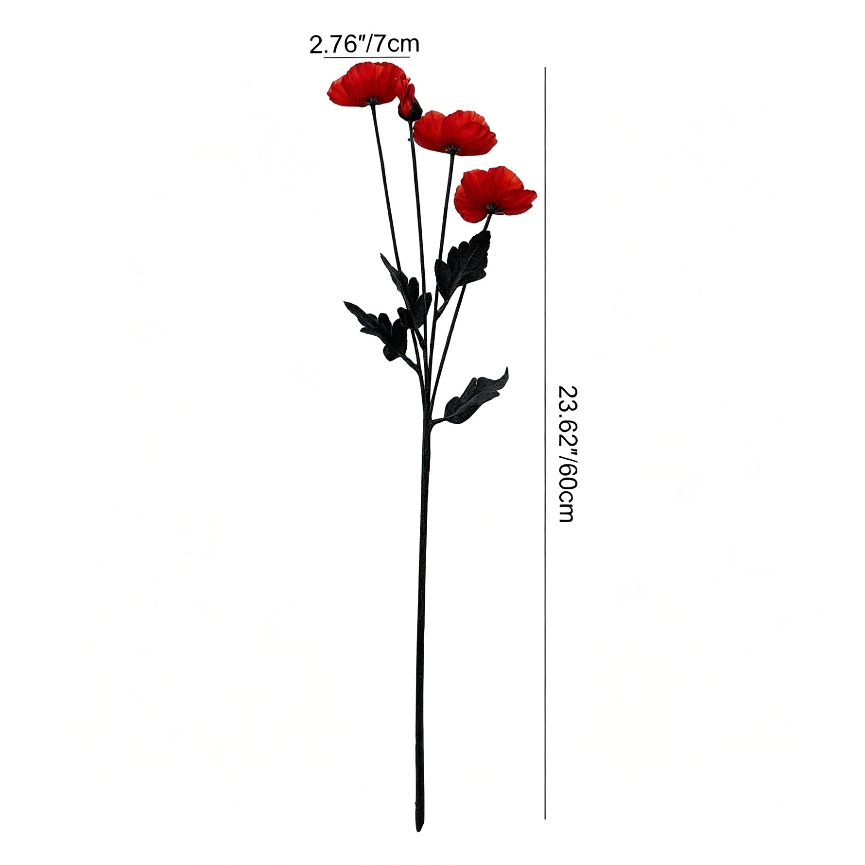 orange-faux-poppy-long-stems