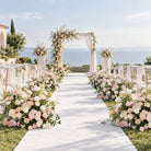 cream_pink_silk_rose_display