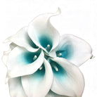 Orange Fake PU Calla Lily For Table Decor