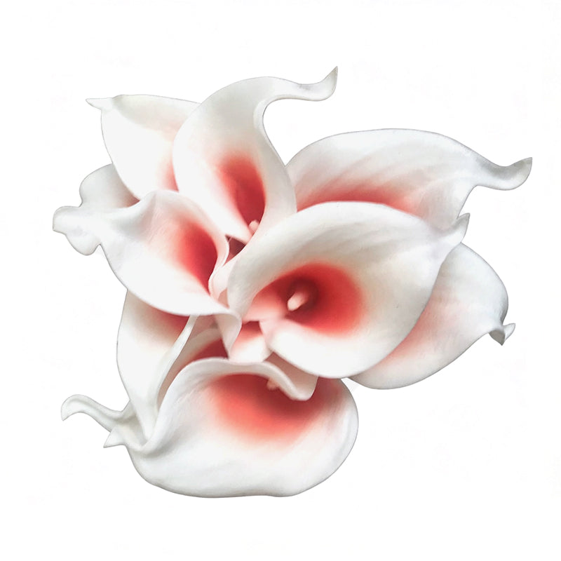 High Quality PU Calla Lily Fake Wedding Flower
