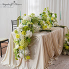 Artificial Green White Wedding Flowers