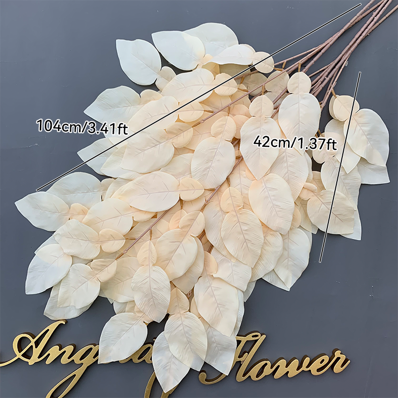 natural dried ruscus stems for flower wall backdrop