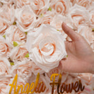 wedding flower wall design