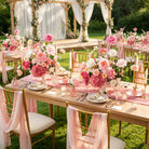silk rose hydrangea centerpiece for dining table