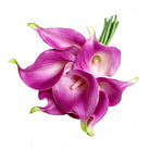 Realistic PU Calla Lily Faux Floral Stem