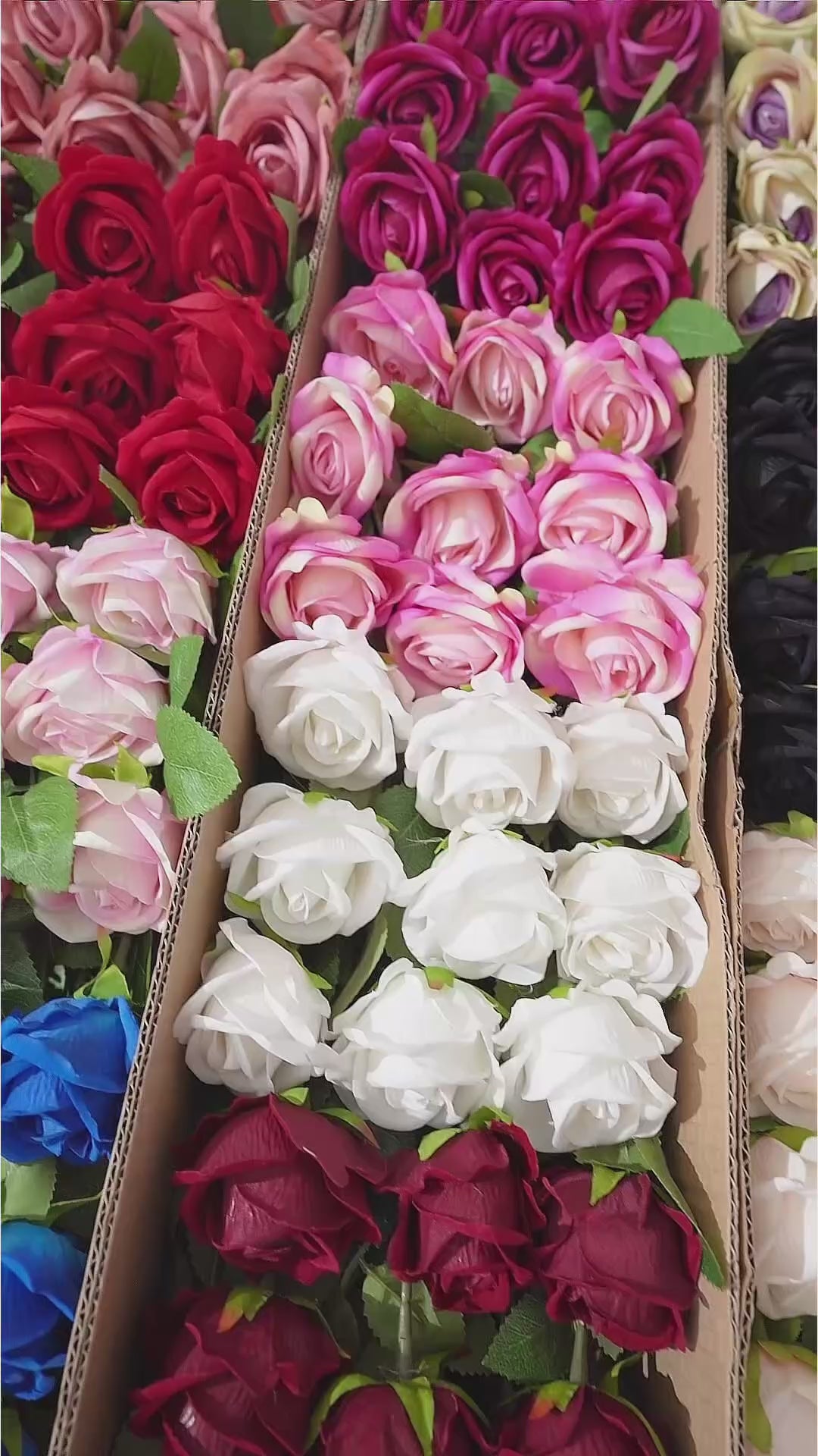 multi-color-faux-rose-stem-flower