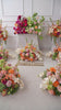 Wedding head table artificial flower centerpiece