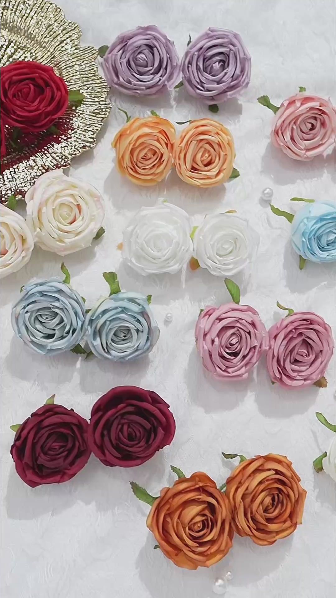 mixed-color-silk-rose-flowers-diy-arrangement