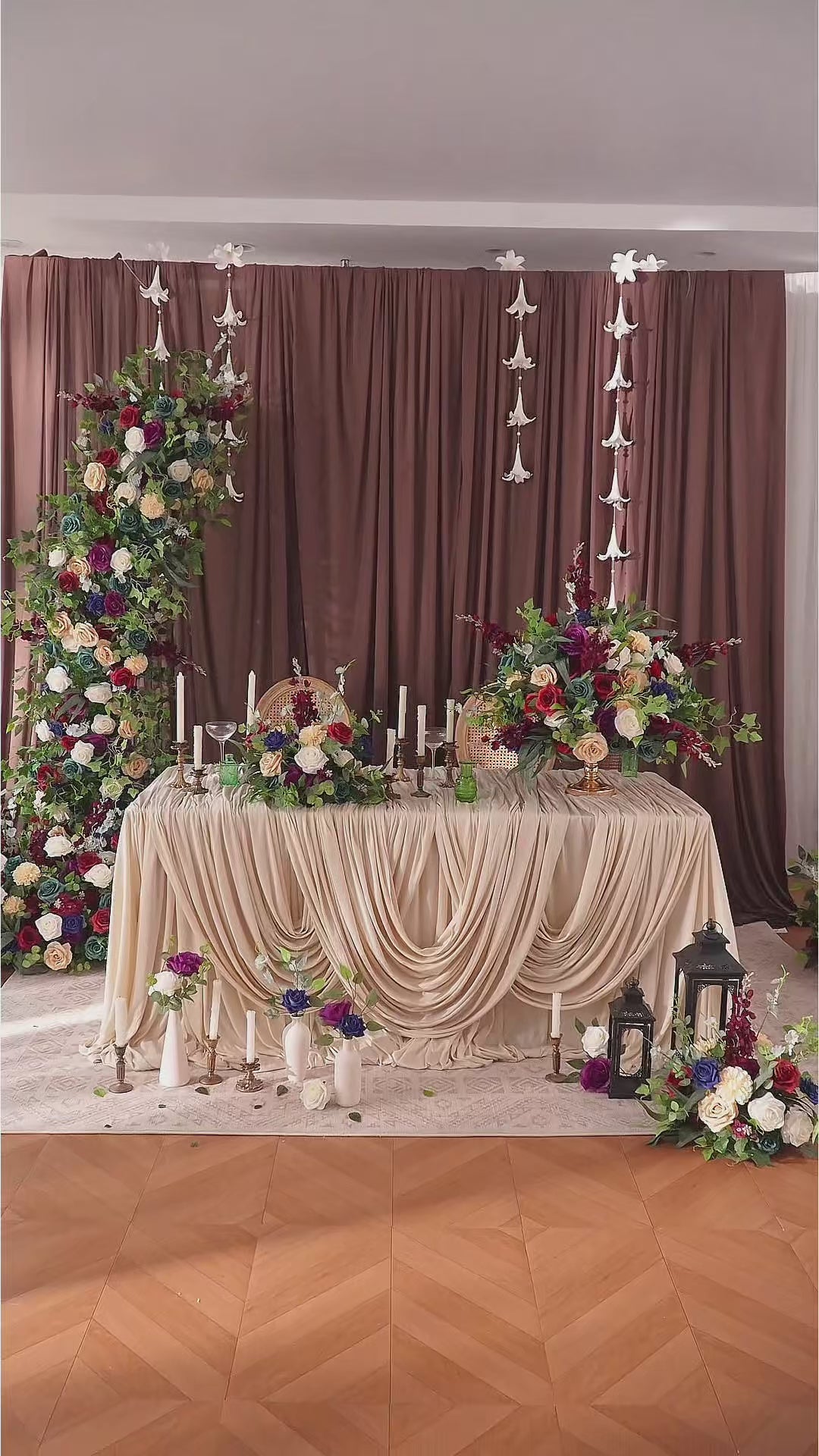 flower-arch-with-rose-and-greenery