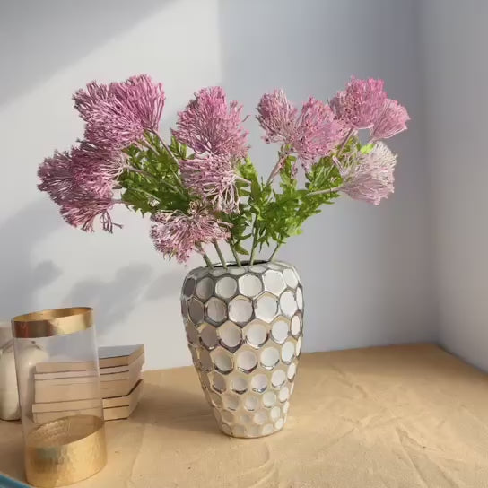 mauve_silk_lace_flower_vase_decor