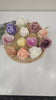 Realistic Faux Rose Heads in Mixed Colors for Flower Decoration