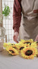 faux_sunflower_size_comparison_chart