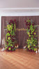burgundy_green_flower_backdrop_panel