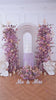 Dusty Purple Artificial Flower Backdrop