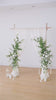 faux‑white‑rose‑corner‑hanging‑floral‑arrangement