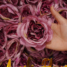 Decorative silk rose bloom