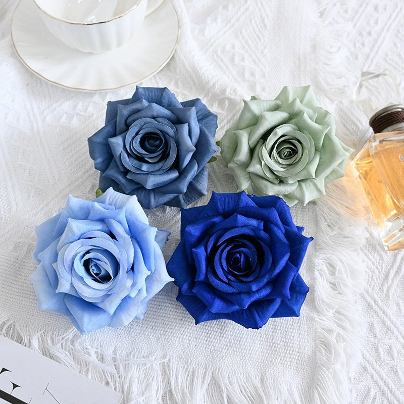 Romantic Artificial Rose Heads for Home Wedding Decor