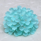 Colorful Fake Hydrangea Blooms for Table Styling