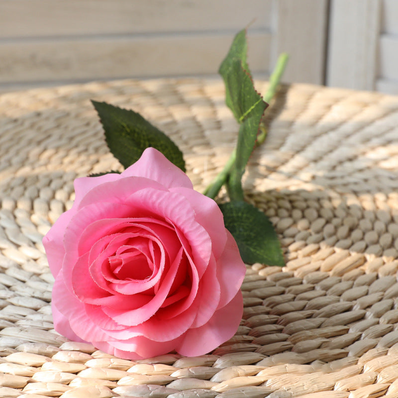 realistic-artificial-pink-rose-bouquet-centerpiece