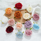 artificial-blooming-rose-heads-wedding-diy