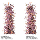 Purple Pompom Artificial Floral Garland