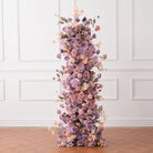 Lavender Purple Wedding Aisle Flower Decor