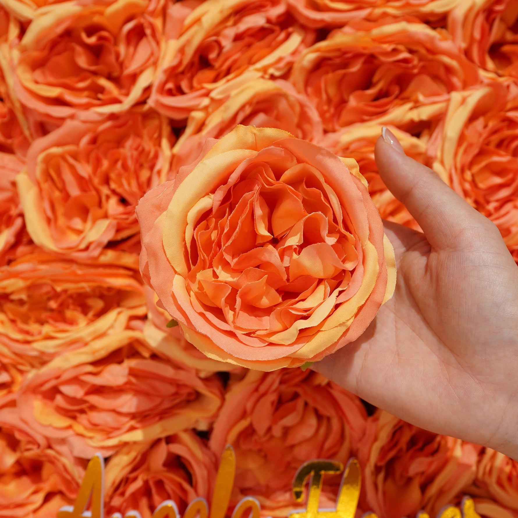 golden_peach_faux_rose_flower_heads