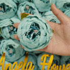 Pale lilac silk ranunculus wedding blooms