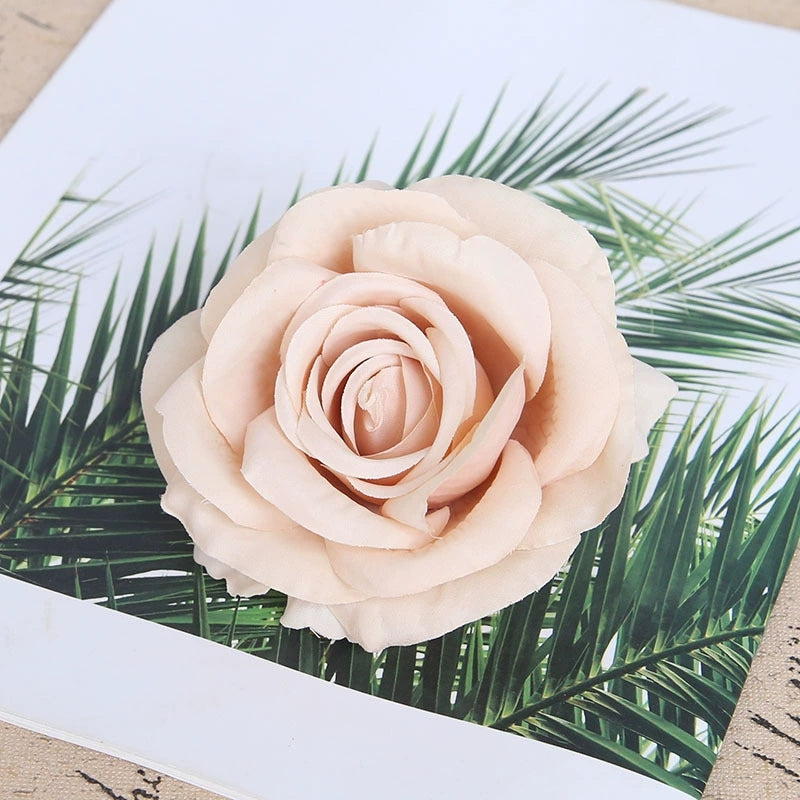 luxury rose head decoration
