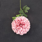vivid_orange_silk_ball_chrysanthemum_closeup