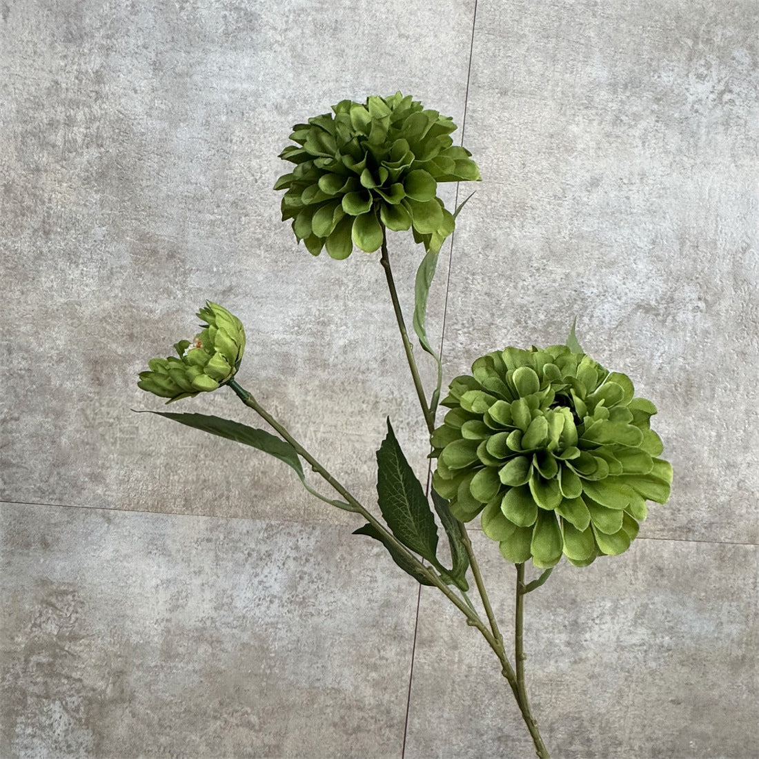 Multi Bloom Dahlia Floral Stem