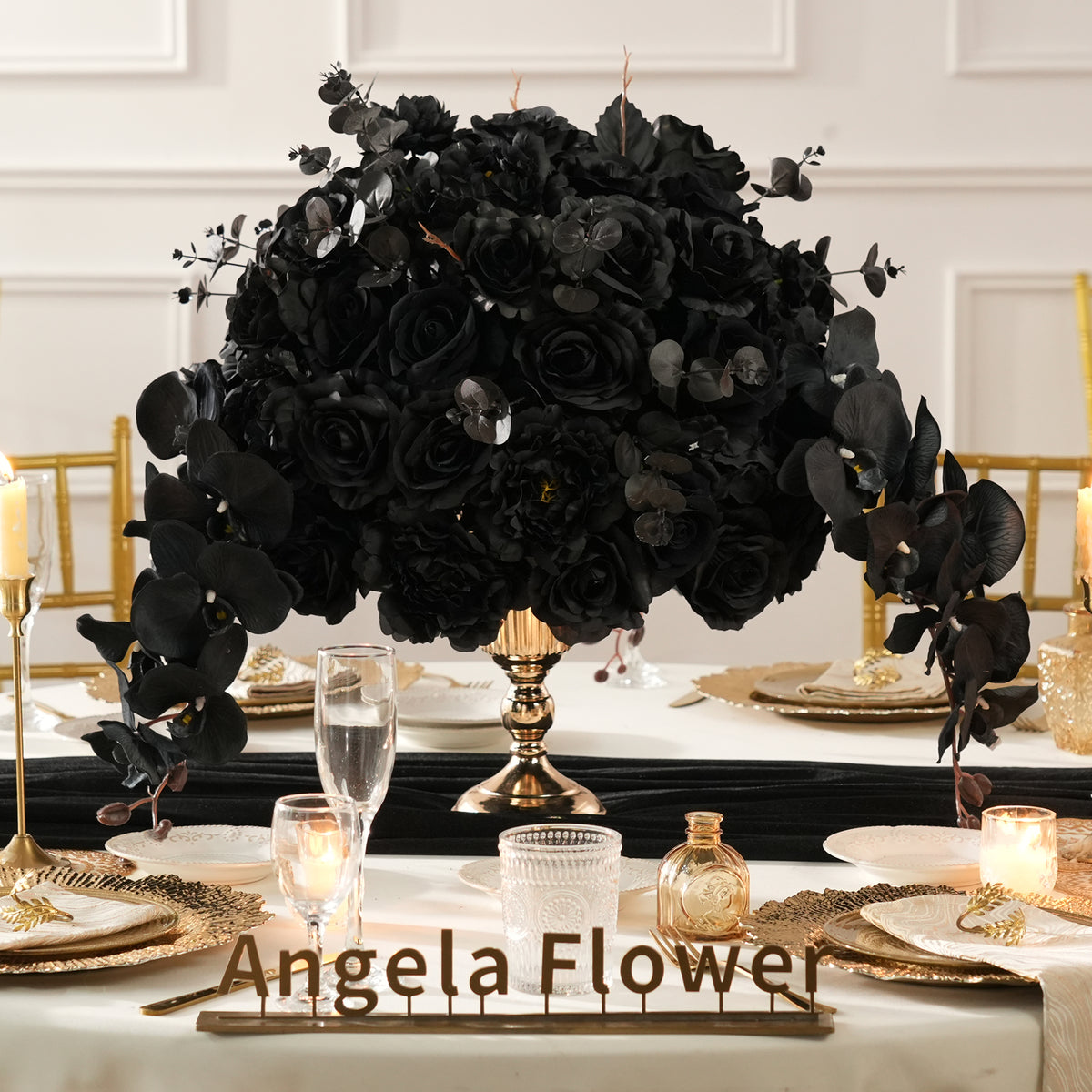 dark_black_cascade_floral