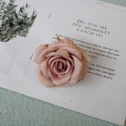 Burgundy Rose Heads for Elegant Wedding Floral Decor