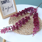 magenta artificial delphinium table centerpiece flower