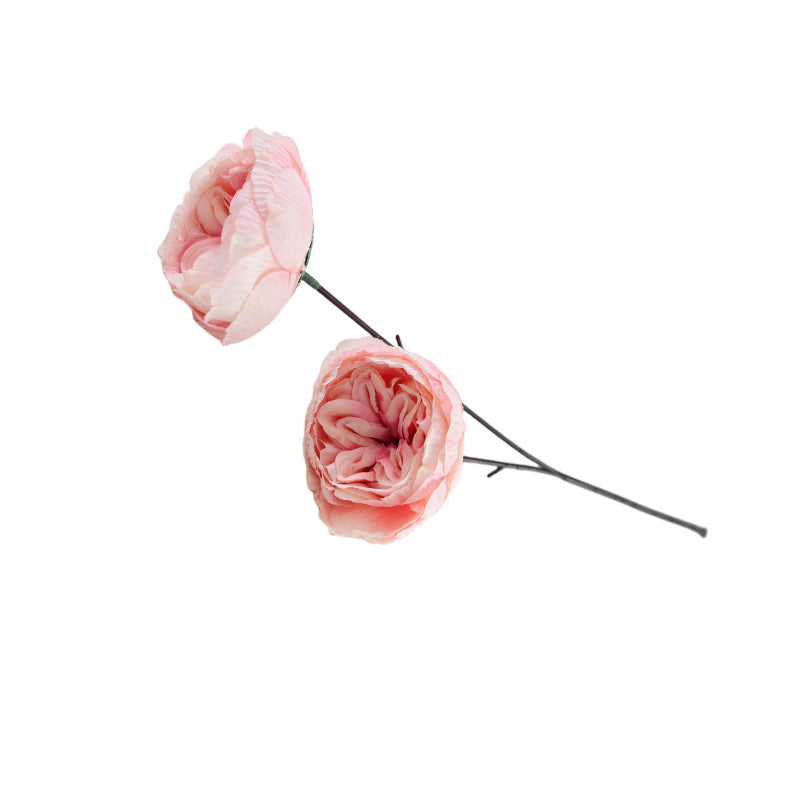 diy wedding arrangement fake ranunculus silk blooms