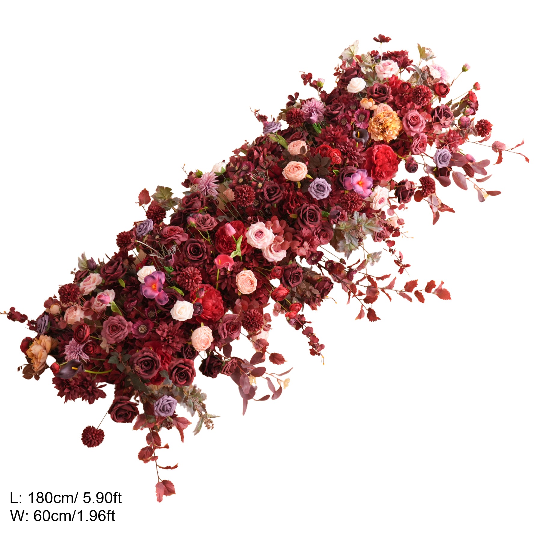 burgundy-pink-artificial-floral-arrangement-set