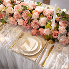 preassembled artificial trailing floral for wedding head sweetheart table