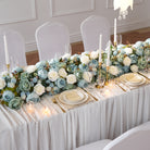 reusable faux flower cascading for wedding event table decor