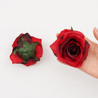 Premium silk rose heads for wedding decoration and floral styling
