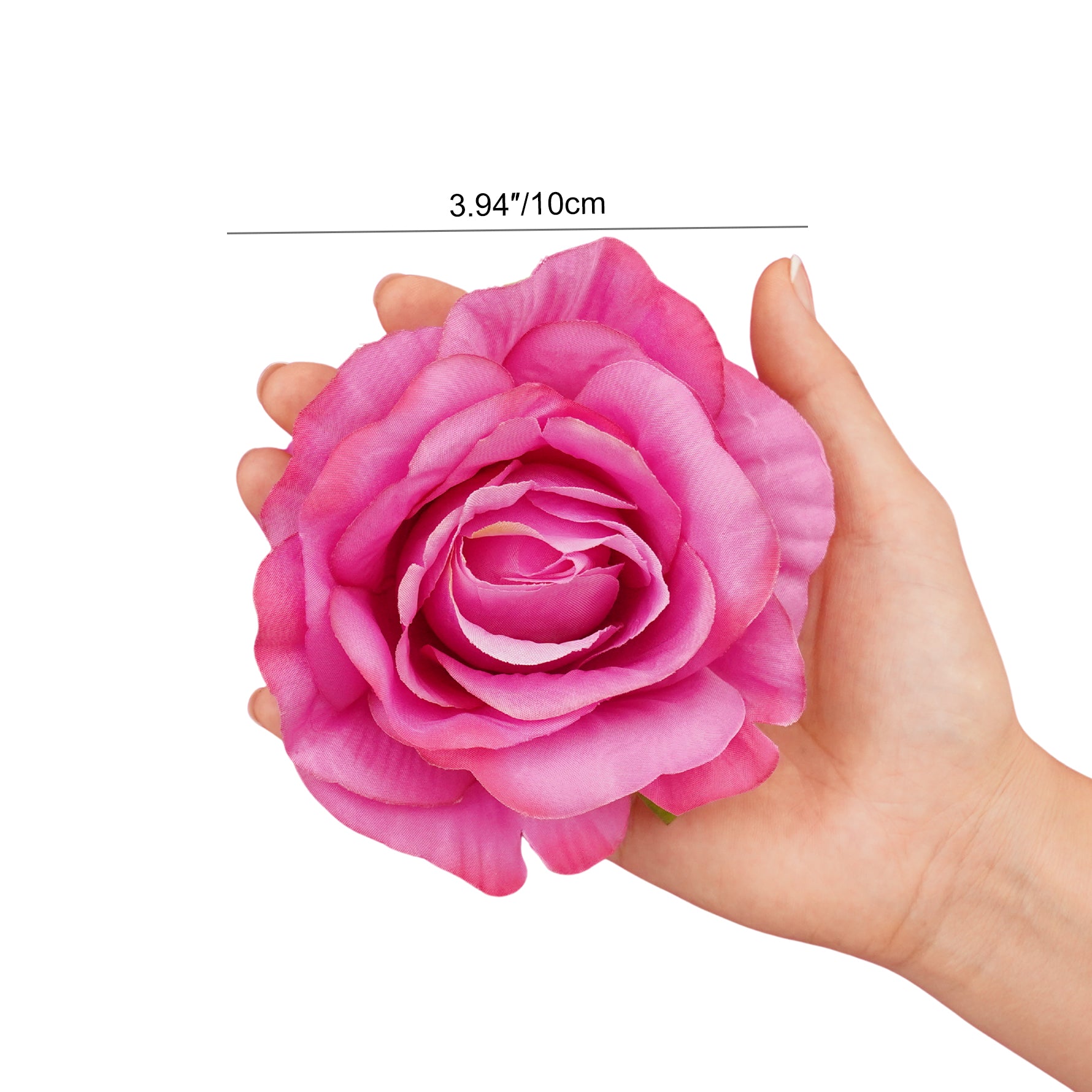 Real touch artificial rose flowers with natural petal details