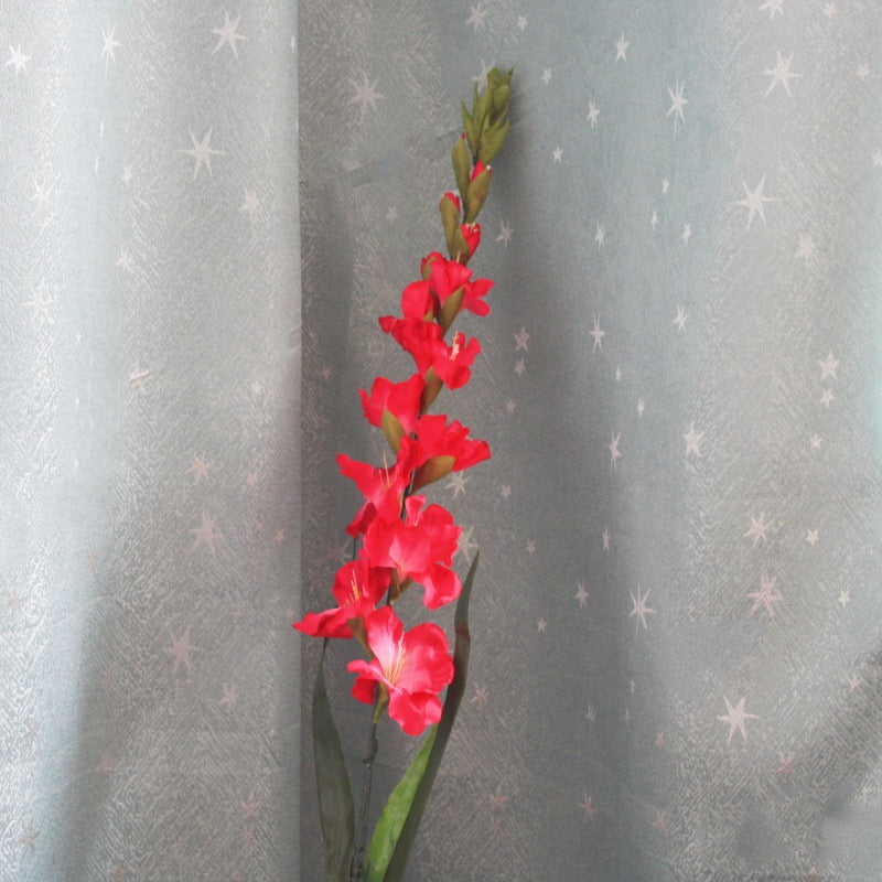 artificial_gladiolus_deep_red