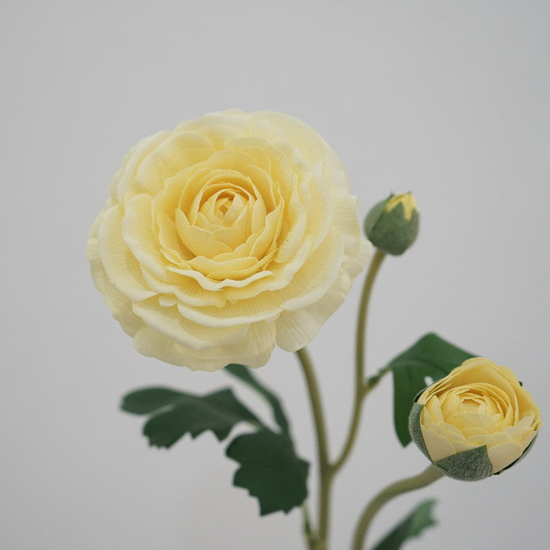 faux_ranunculus_vibrant_orange_stem
