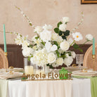elegant pink floral centerpiece home decoration
