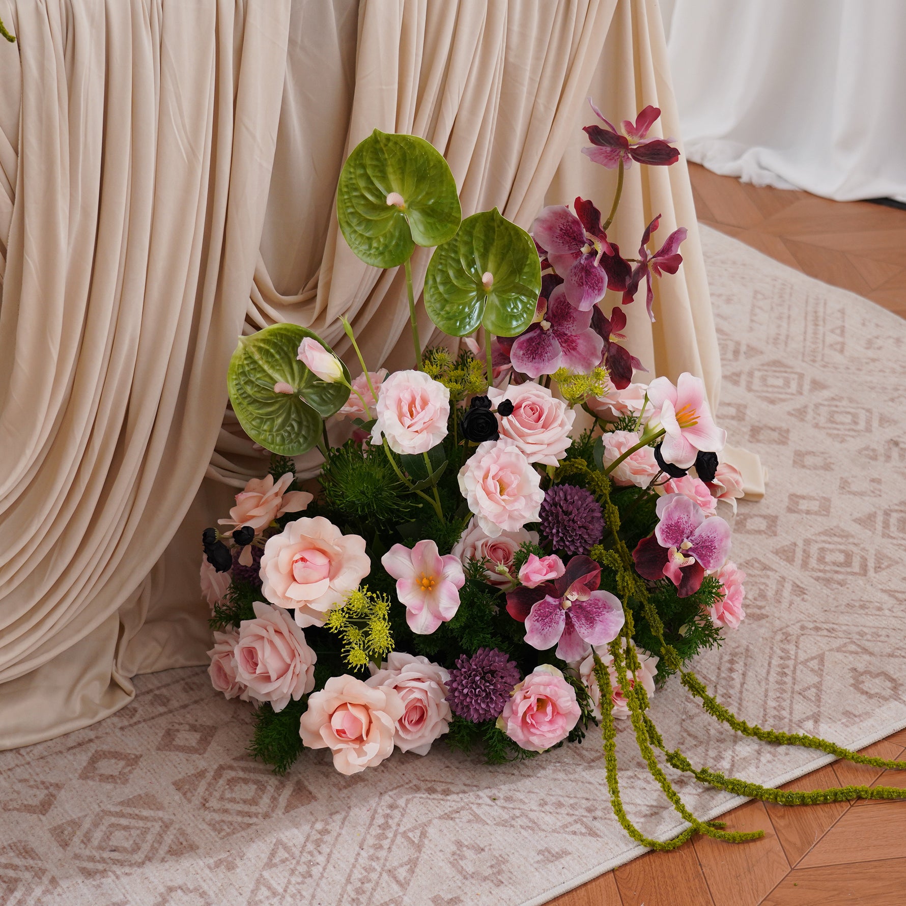 Silk Flower Arrangement for Event Decor