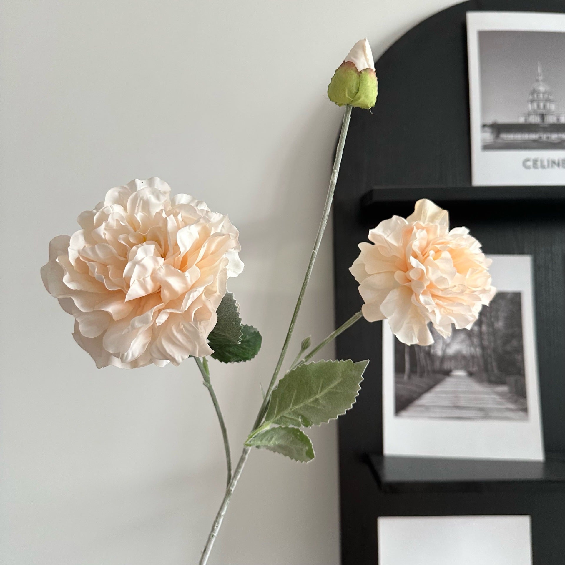 apricot_silk_peony_two_head_floral_sprig