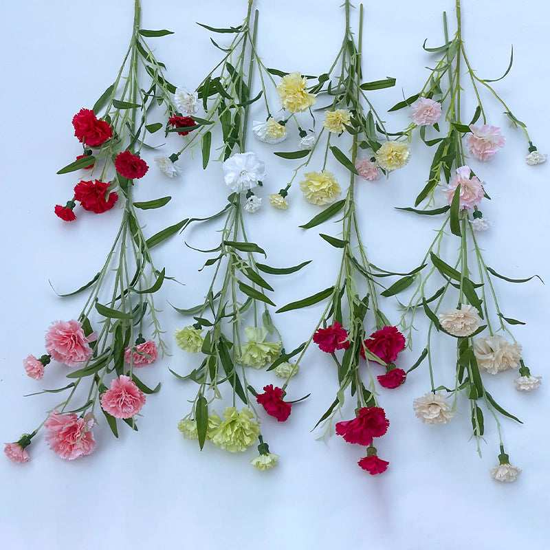 faux‑carnation‑sprigs‑red‑blush‑cream‑yellow‑green‑floral‑supply