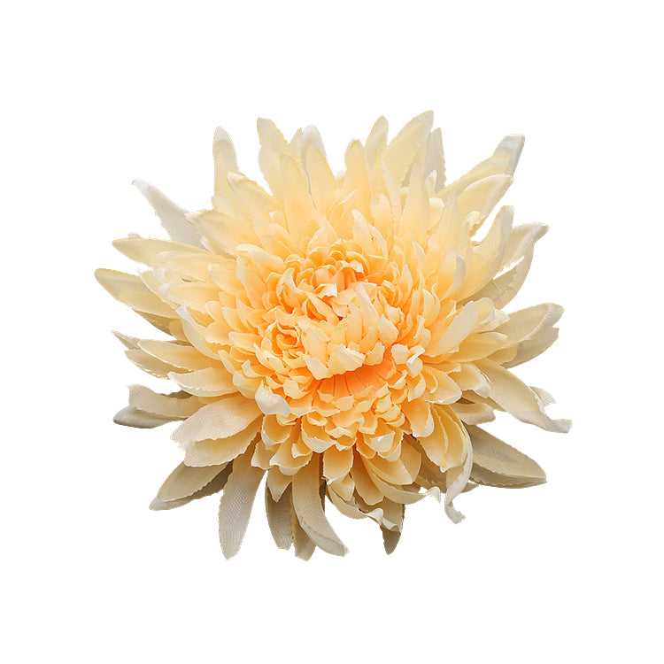 Light pink fake spider chrysanthemum head